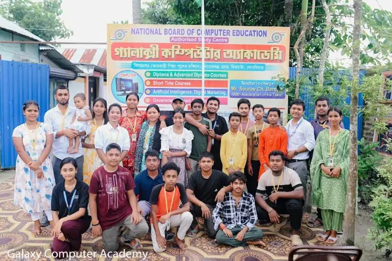 Galaxy Computer Academy students